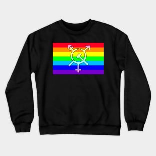 LGBTQ Commie Pride Crewneck Sweatshirt